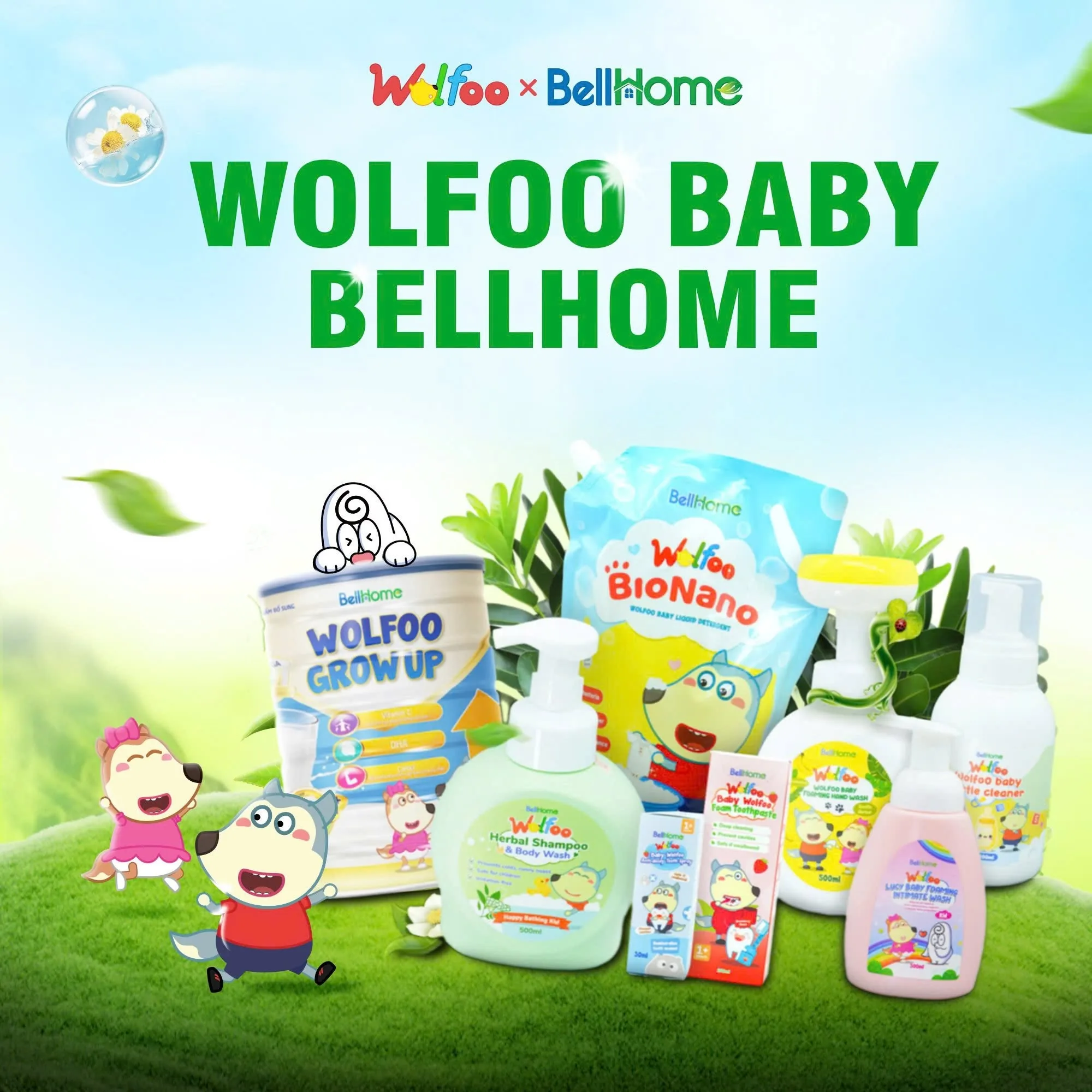 Wolfoo x Bell Home