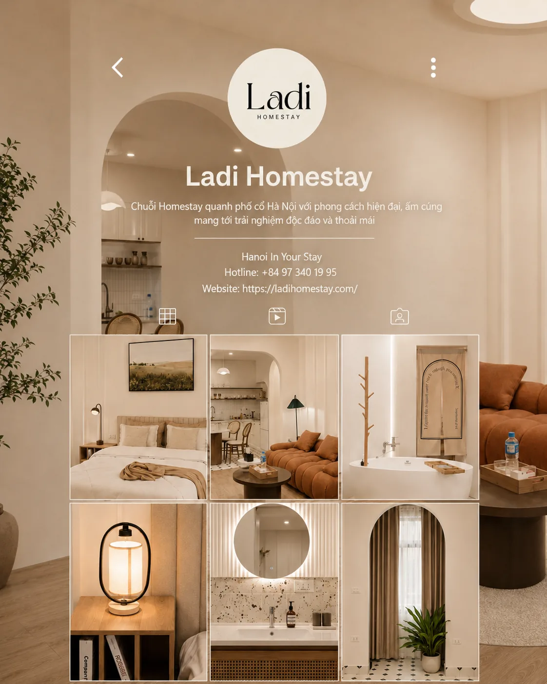 LADI HOMESTAY — Facebook Direct Booking Campaign